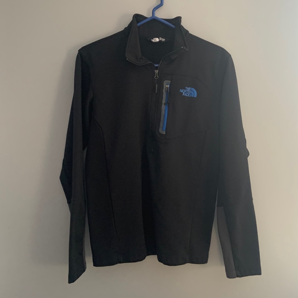 Black Northface Quarter Zip